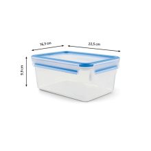 ظرف نگهدارنده با بدنه پلاستیکی تفال مدل K3021512 مناسب برای قرار دادن در فریزر و ماکروویو