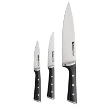 سرویس چاقو 3 پارچه با تیغه استیل و با دسته پلاستیک تفال مدل K2323S74