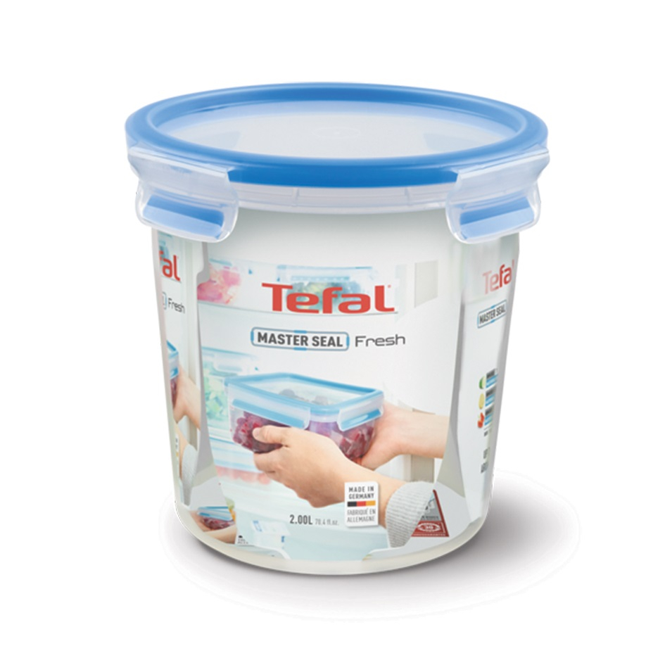 ظرف نگهدارنده بابدنه پلاستیکی تفال مدل K3023012 مناسب برای قرار دادن در فریزر و ماکروویو