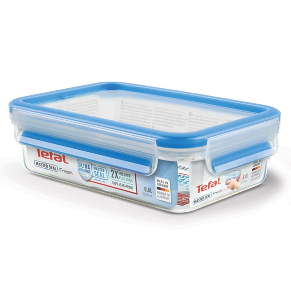 ظرف نگهدارنده با بدنه پلاستیکی تفال مدل K3021812 مناسب برای قرار دادن در فریزر و ماکروویو