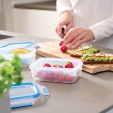 ظرف نگهدارنده بابدنه پلاستیکی تفال مدل K3021112 مناسب برای قرار دادن در فریزر و ماکروویو