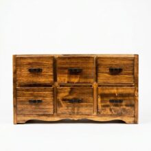 جا ادویه 6 پارچه طرح تمام چوب