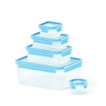 ظرف نگهدارنده بابدنه پلاستیکی تفال مدل K3029012 مناسب برای قرار دادن در فریزر و ماکروویو بسته 5 عددی